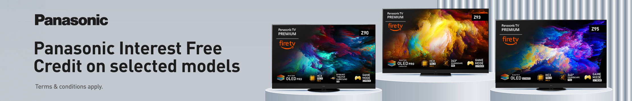 Panasonic Store Interest Free Credit 
