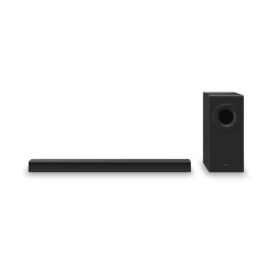 Panasonic SCHTB490EBK 320 W Soundbar, 2.1 Channel, Wallmountable, Wirless Sub, Bluetooth