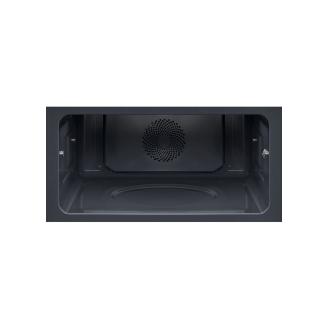 AEG GK6NK40FB 59.5cm Compact Combi Microwave Oven - Gloss Black with Steel Trim