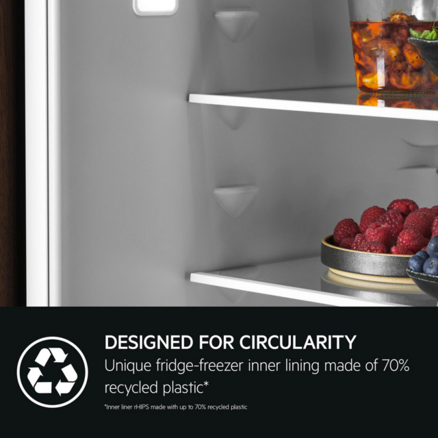 AEG NSC6L185ES 50/50 Low Frost Fridge Freezer 54.6cm