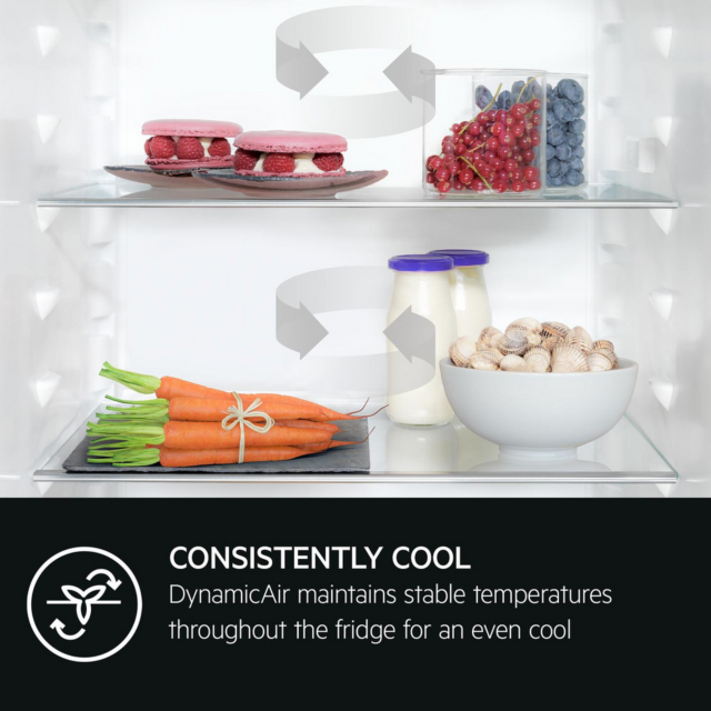 AEG NSC7T185ES 54.6cm Frost Free Fridge Freezer