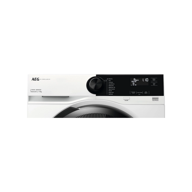 AEG TR729A4B 9kg Heat Pump Tumble Dryer - White