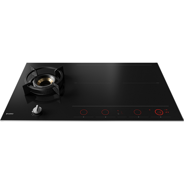 ASKO HIG89524BGB1 90cm Dual Induction and Gas Hob