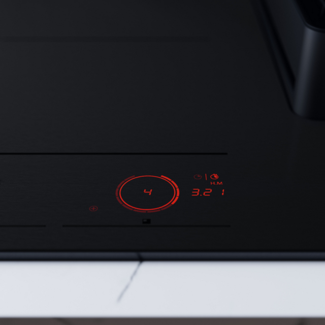 Asko HIHD854MM 90cm 4 Zone Induction Hob Black