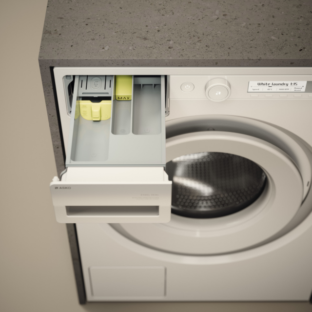 ASKO W3096CW.UK 9kg 1600 Spin White Washing Machine