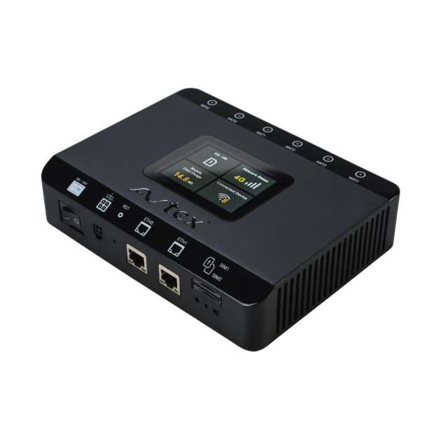 Avtex AMR104X 4G Router - Black