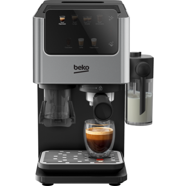 Beko CED7524X Espresso Machine with Grinder Silver