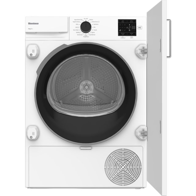 Blomberg LTDIP08310 8kg Integrated Heat Pump Tumble Dryer - White