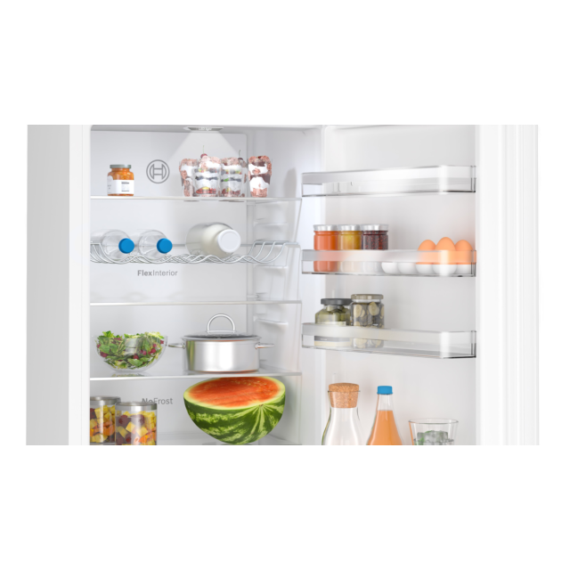 Bosch KGN392WDFG 60cm 70/30 Total No Frost Fridge Freezer - White