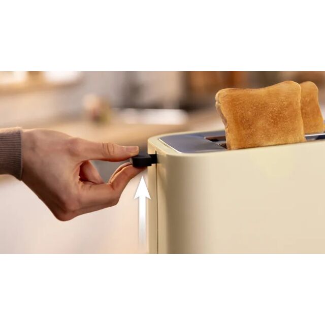 Bosch TAT4M227GB 2 Slice Toaster - Cream