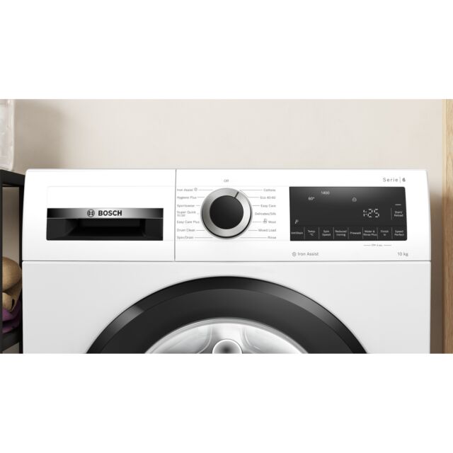 Bosch WGG254Z0GB 10kg 1400 Spin Washing Machine - White - Last One - Showroom Model 