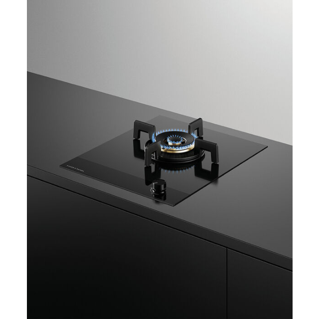 Fisher & Paykel Gas Hob CG451DNGGB4 - 45cm Black Glass