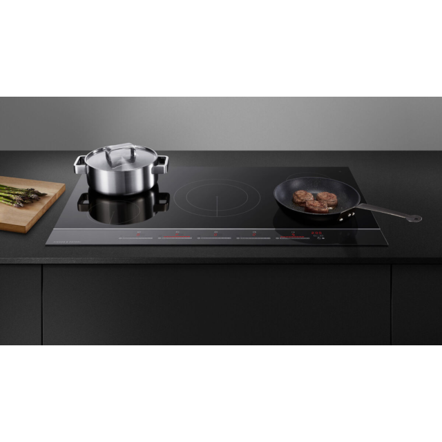 Fisher & Paykel 60cm Induction Hob in Black Glass