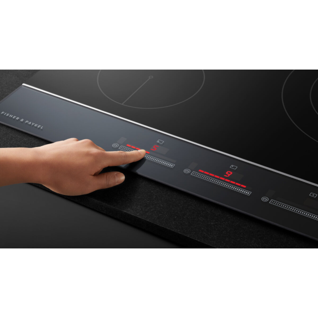 Fisher & Paykel 76cm Black Induction Cooking Hob