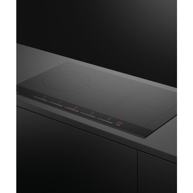 Fisher & Paykel 90cm Induction Hob in Black Glass