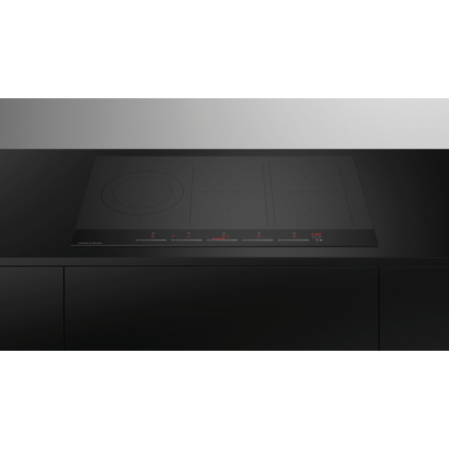 Fisher & Paykel 90cm Induction Hob in Black Glass