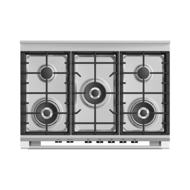 Fisher & Paykel 90cm Dual Fuel Cooker in Black Finish