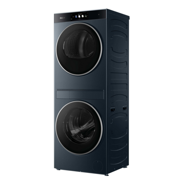 Haier CCE L02LU1-UK Washer Dryer Tower 10kg/8kg