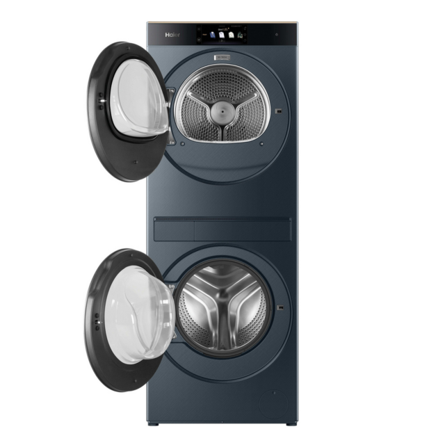 Haier CCE L02LU1-UK Washer Dryer Tower 10kg/8kg