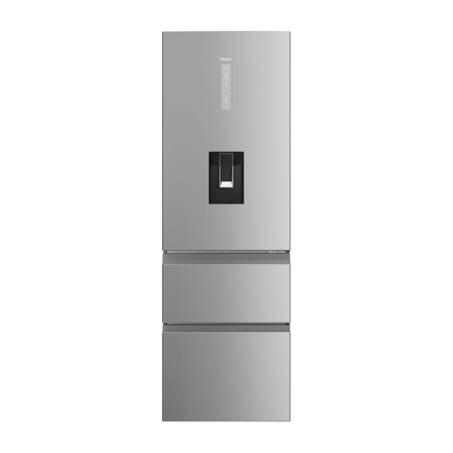 Haier HTW5618EWMG 60/40 Silver Fridge Freezer