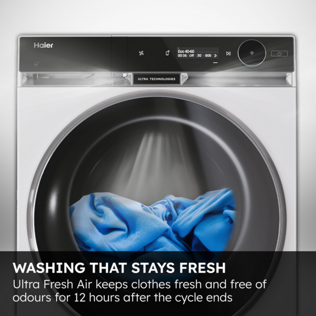 Haier HW110-BD14397UUK 11kg 1400 Spin Washer White