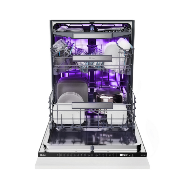 Haier XS 4A4M4BB-80 Dishwasher 14 Place Settings