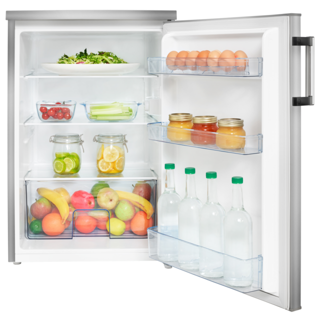 Hisense RL170D4BCE Silver Under Counter Fridge 133L