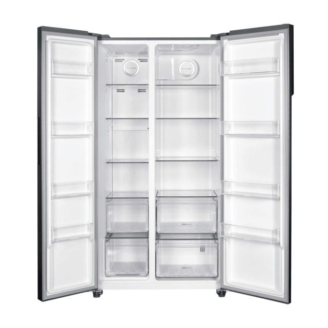 Hoover HHSBSO-6174XK-1 91cm 60/40 Frost Free American Fridge Freezer - Stainless Steel