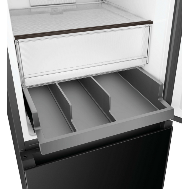 Hoover HONCQ3T518ENTK Total No Frost Fridge Freezer Black