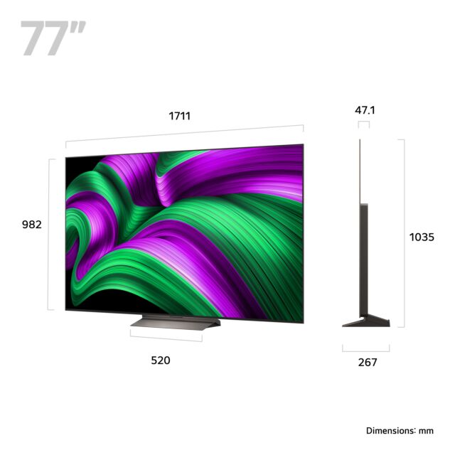 LG OLED77C56LB.AEK 77inch 4K OLED Smart TV