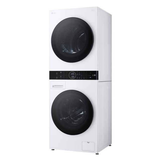 LG WT1210WWF 12kg/10kg 1400 Spin Wash Tower - White