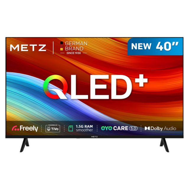 Metz 40MQH6800ZUK 40inch HD QLED TV with Freely Power