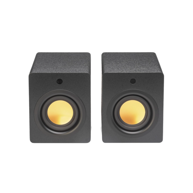 Mitchell Acoustics USTREAM CUBE Active stereo wireless Speakers - Black
