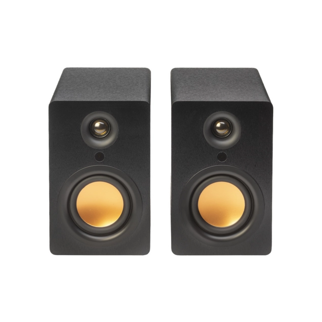 Mitchell Acoustics USTREAM ONE Active stereo wireless Speakers - Black