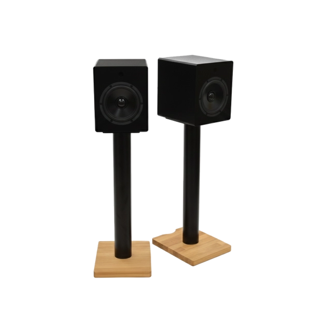Mitchell Acoustics USTREAMSTAND(F) 7020200 uStream Speaker Floor Stands - Black