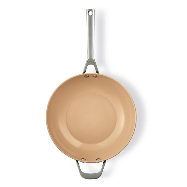Ninja CW90928UK ExtendedLife Ceramic 28cm Apricot Wok