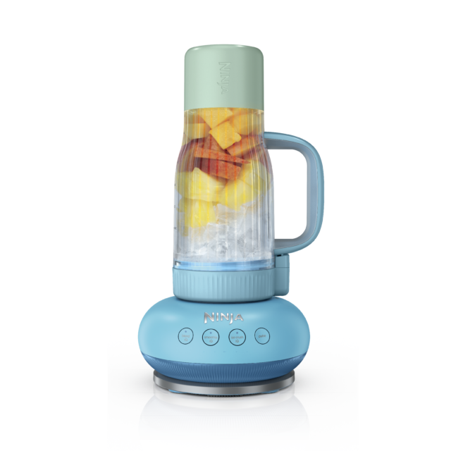 Ninja DB351UKBL BlendBoss Tumbler Blender Blue Raspberry