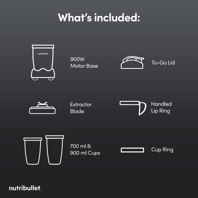 Nutribullet NB-201 McLaren F1 Team 900 Series Blender