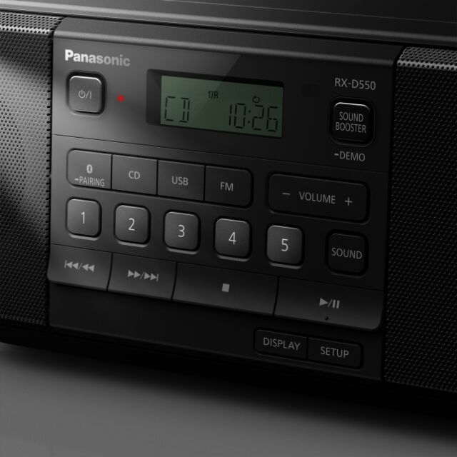 Panasonic RXD550EW CD Player