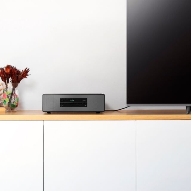 Panasonic SCDM502EK CD Stereo System With DAB Radio + Bluetooth
