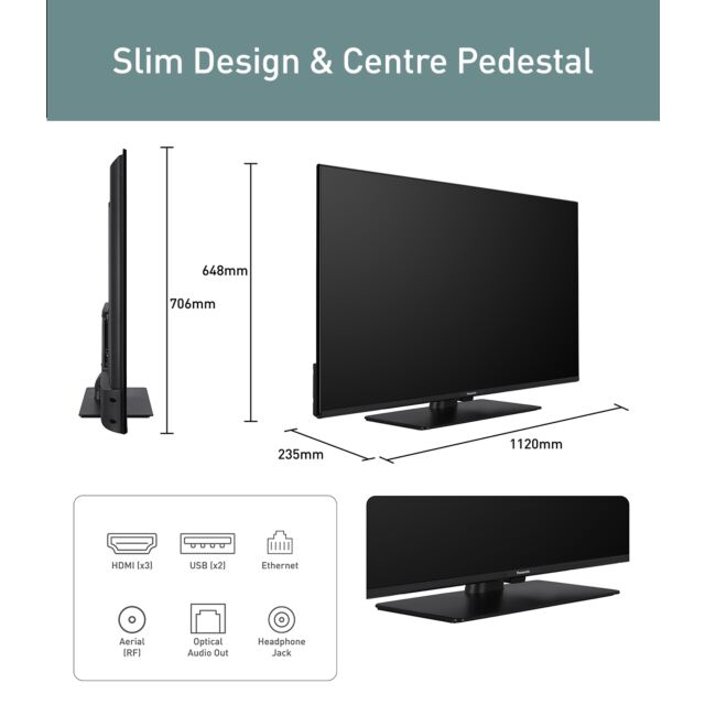 Panasonic TB50W61AEY 50inch Led 4K Ultra HD TiVo Smart TV