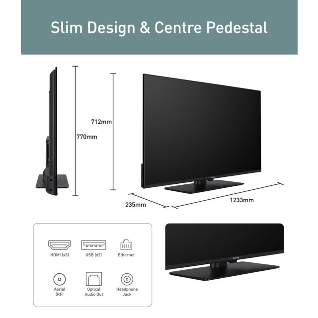 Panasonic TB55W61AEY 55inch Led 4K Ultra HD TiVo Smart TV