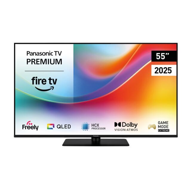 Panasonic TV-55W85BEYC 4K 120Hz QLED TV and Fire TV built in