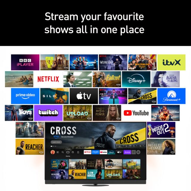 Panasonic TV-55Z95BEB 55 Inch Primary RGB Tandem OLED TV Tuned By Technics