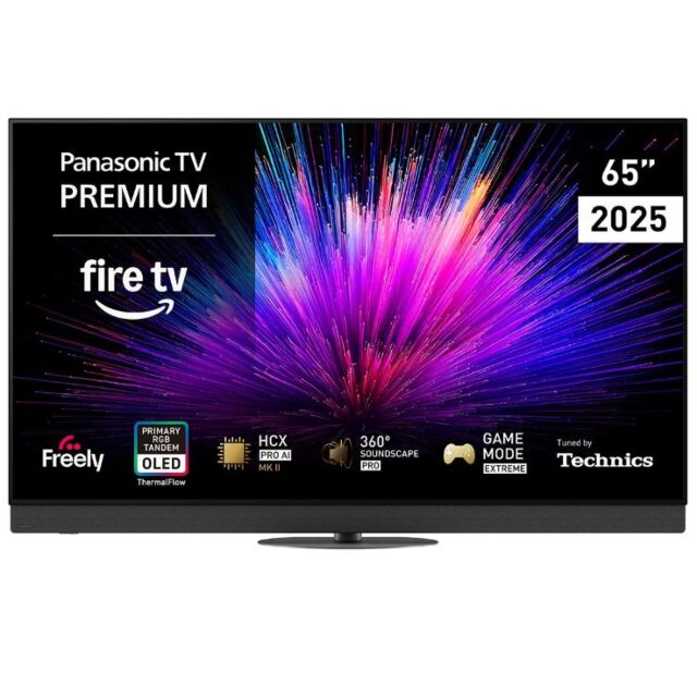 Panasonic TV-65Z95BEB 65 Inch Primary RGB Tandem OLED TV Tuned By