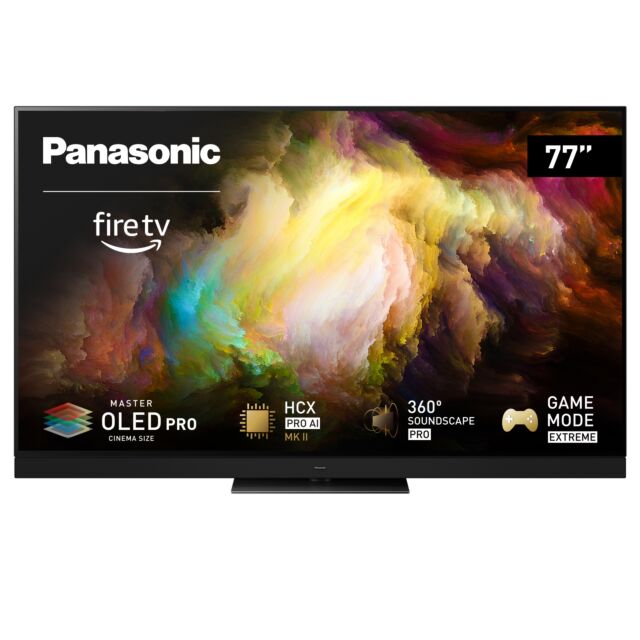 Panasonic TV77Z93AEB 77 inch Z93 OLED Pro Fire TV Tuned by Technics 
