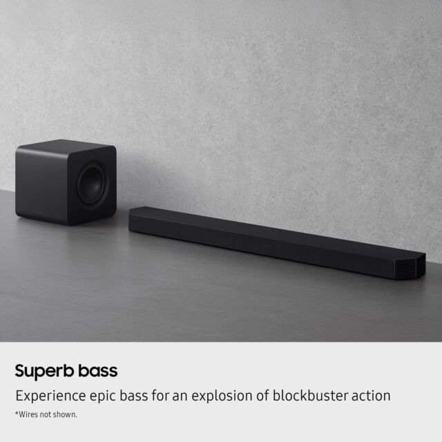 Samsung HW-Q800F/XU 5.1.2ch Q-Series Soundbar with Subwoofer - Black