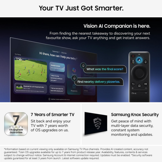 Samsung QE85LS03HWUXXU 85inch Neo QLED 4K Smart TV