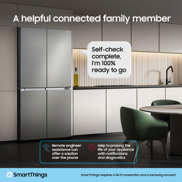 Samsung RS90F64EETEU 60/40 Total No Frost Fridge Freezer