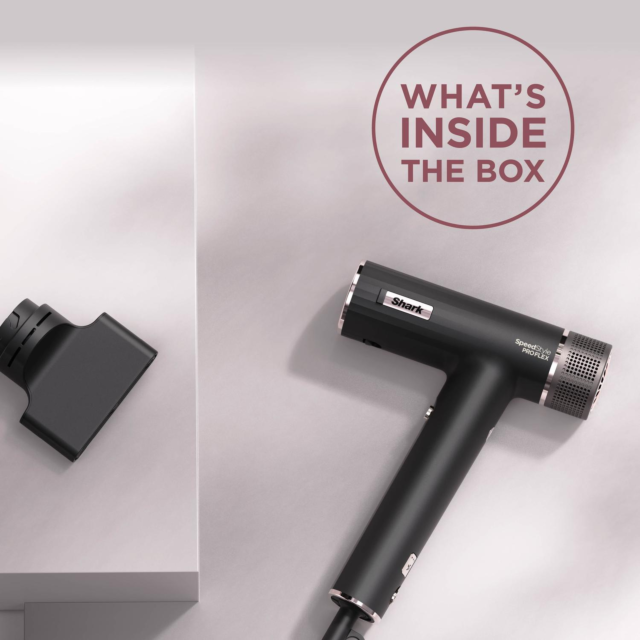 Shark HD701UK SpeedStyle Pro Hair Dryer Black 100&deg;C